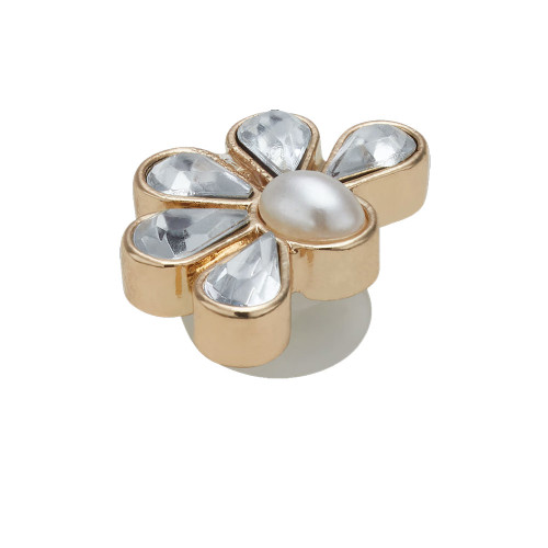 Crocs Jibbitz™ charms Half Gem Floral with Pearl